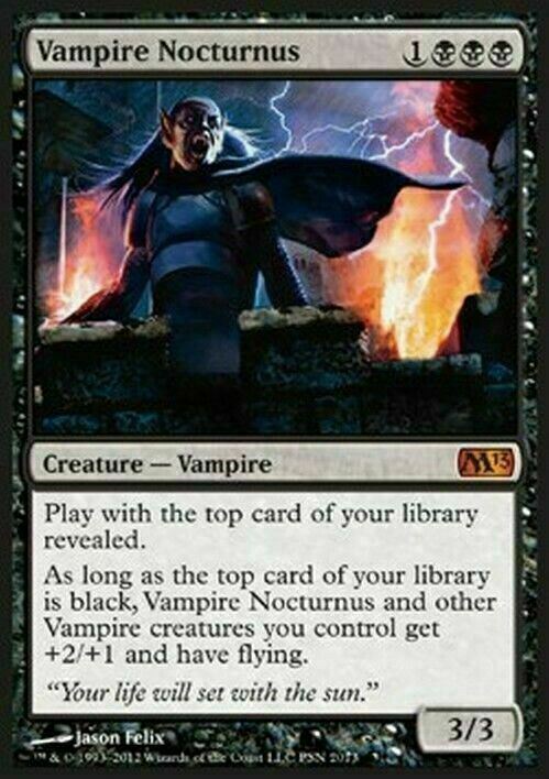 Vampire Nocturnus ~ Duels of the Planeswalkers [ Excellent ] [ Magic MTG ]
