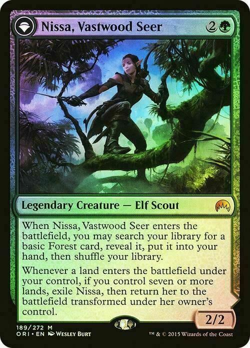 FOIL Nissa, Vastwood Seer ~ From the Vault [ NearMint ] [ Magic MTG ]