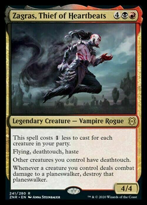 Zagras, Thief of Heartbeats ~ Zendikar Rising [ NearMint ] [ Magic MTG ]