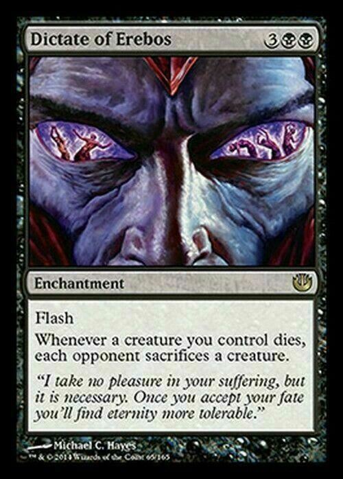 Dictate of Erebos ~ Journey into Nyx [ NearMint ] [ Magic MTG ] - London Magic Traders Ltd