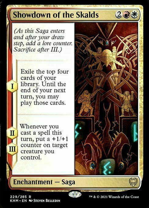 Showdown of the Skalds ~ Kaldheim [ NearMint ] [ Magic MTG ]