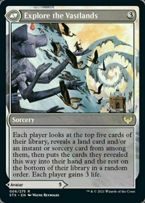 Wandering Archaic / Explore the Vastland ~ Strixhaven [ NearMint ] [ Magic MTG ]