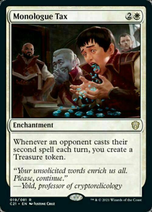 Monologue Tax ~ Commander: Strixhaven [ NearMint ] [ Magic MTG ]
