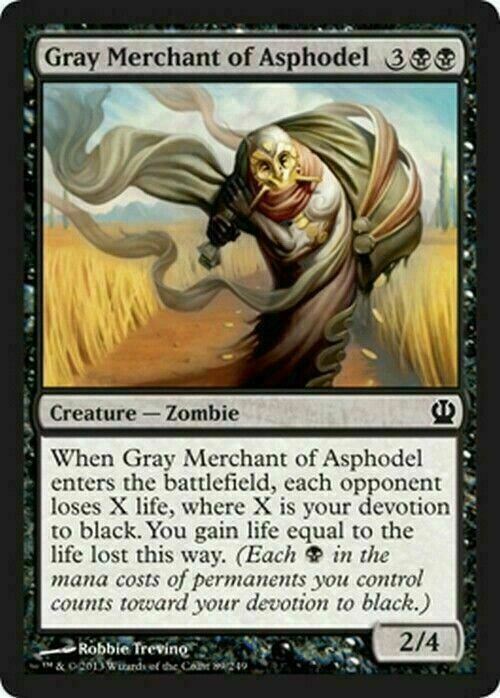 Gray Merchant of Asphodel ~ Theros [ Excellent ] [ Magic MTG ] - London Magic Traders Ltd