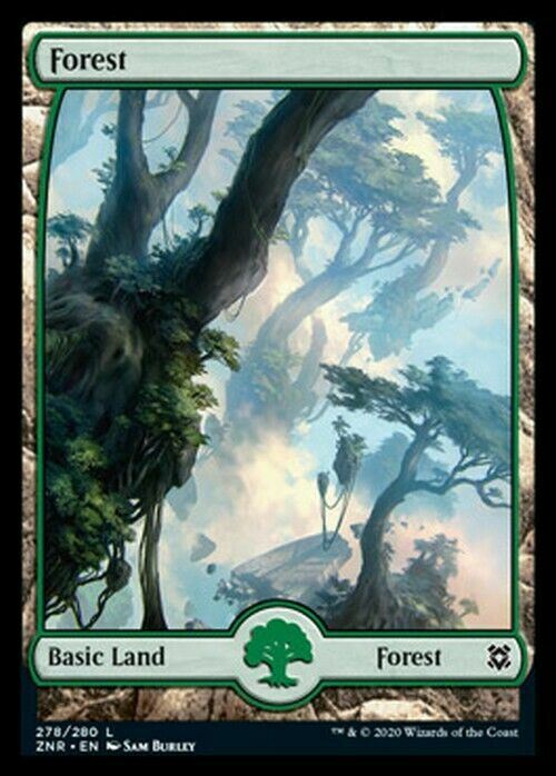Choose your FULL ART Land ~ Zendikar Rising [ NearMint ] [ Magic MTG ]
