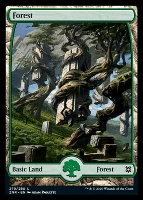 Choose your FULL ART Land ~ Zendikar Rising [ NearMint ] [ Magic MTG ]