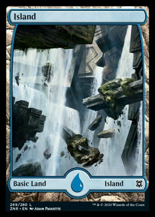 Choose your FULL ART Land ~ Zendikar Rising [ NearMint ] [ Magic MTG ]