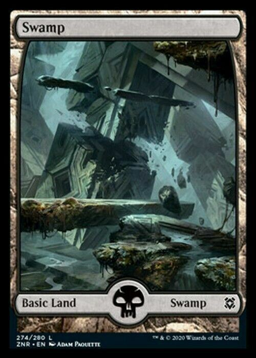 Choose your FULL ART Land ~ Zendikar Rising [ NearMint ] [ Magic MTG ]