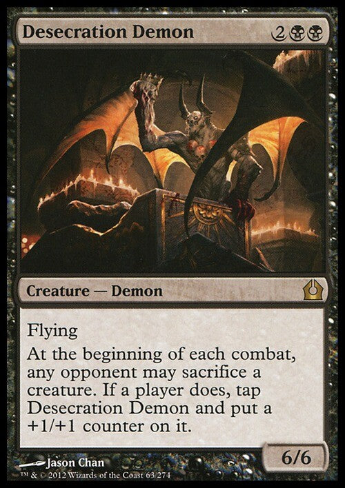 Desecration Demon ~ Return to Ravnica [ Excellent ] [ Magic MTG ]