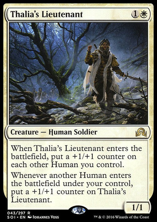 Thalia's Lieutenant ~ Shadows over Innistrad [ Excellent ] [ Magic MTG ]