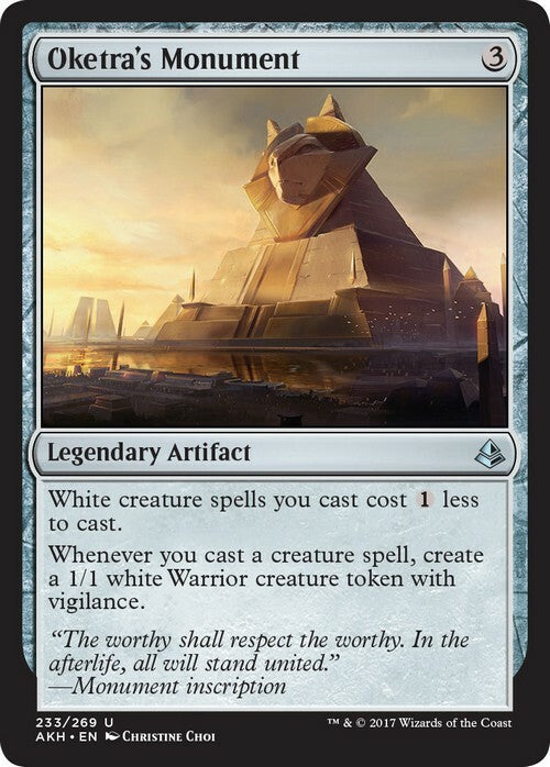 Oketra's Monument ~ Amonkhet [ Excellent ] [ Magic MTG ]