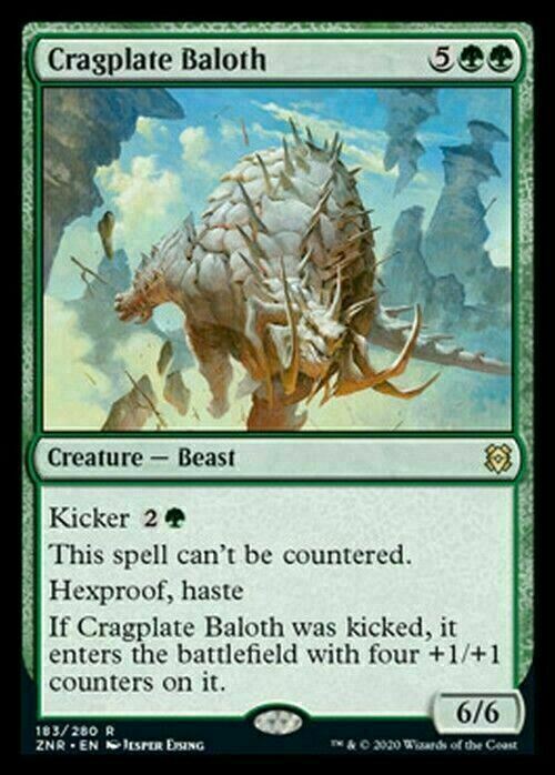 Cragplate Baloth ~ Zendikar Rising [ Excellent ] [ Magic MTG ]