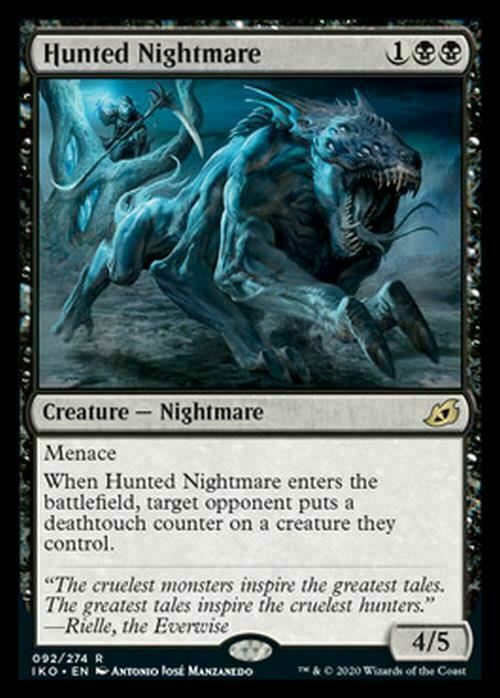 Hunted Nightmare ~ Ikoria: Lair of Behemoths [ NearMint ] [ MTG ]