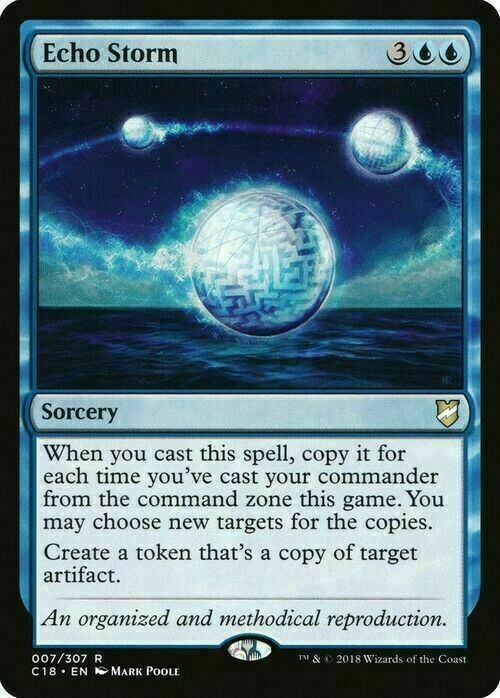 Echo Storm ~ Commander 2018 [ NearMint ] [ Magic MTG ]