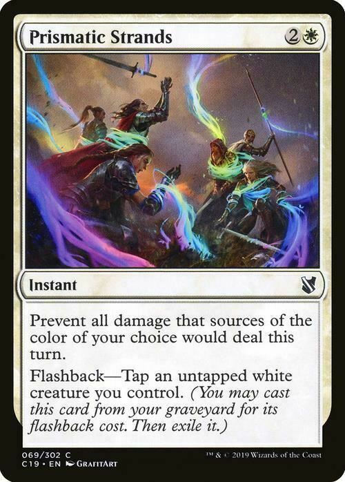Prismatic Strands ~ Commander 2019 [ NearMint ] [ Magic MTG ]