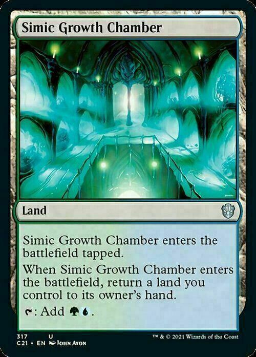Simic Growth Chamber ~ Commander: Strixhaven [ NearMint ] [ Magic MTG ]