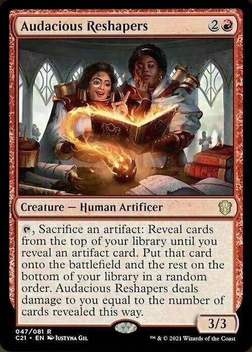 Audacious Reshapers ~ Commander: Strixhaven [ NearMint ] [ Magic MTG ]