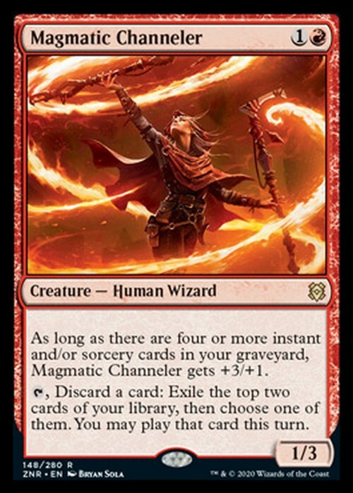 Magmatic Channeler ~ Zendikar Rising [ NearMint ] [ Magic MTG ]