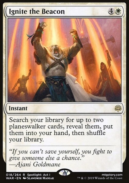 Ignite the Beacon ~ War of the Spark [ NearMint ] [ Magic MTG ]
