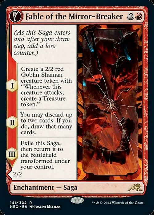 Fable of the Mirror-Breaker ~ Kamigawa: Neon Dynasty [ NearMint ] [ Magic MTG ]