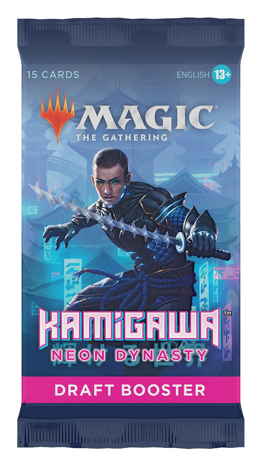 DRAFT Booster Pack ~ Kamigawa: Neon Dynasty ~ Magic the Gathering MTG SEALED - London Magic Traders Ltd