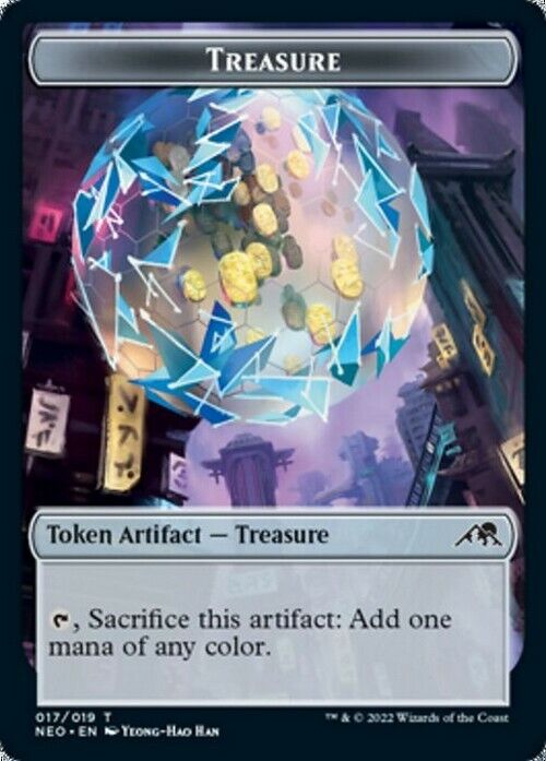 Choose your TOKEN ~ Kamigawa: Neon Dynasty [ Excellent ] [ Magic MTG ] - London Magic Traders Limited