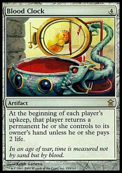 Blood Clock ~ Saviors of Kamigawa [ Excellent ] [ Magic MTG ]