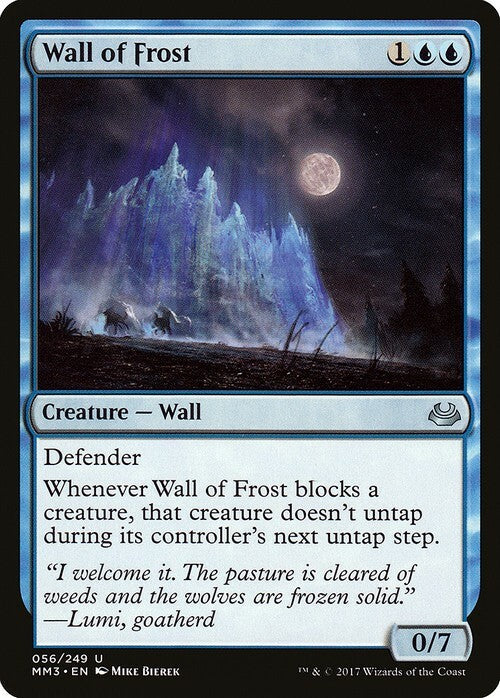 Wall of Frost ~ Modern Masters 2017 [ Excellent ] [ Magic MTG ]