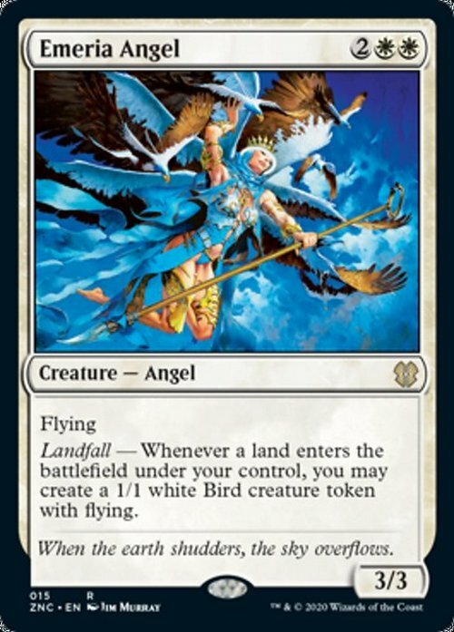 Emeria Angel ~ Commander: Zendikar Rising [ NearMint ] [ Magic MTG ]