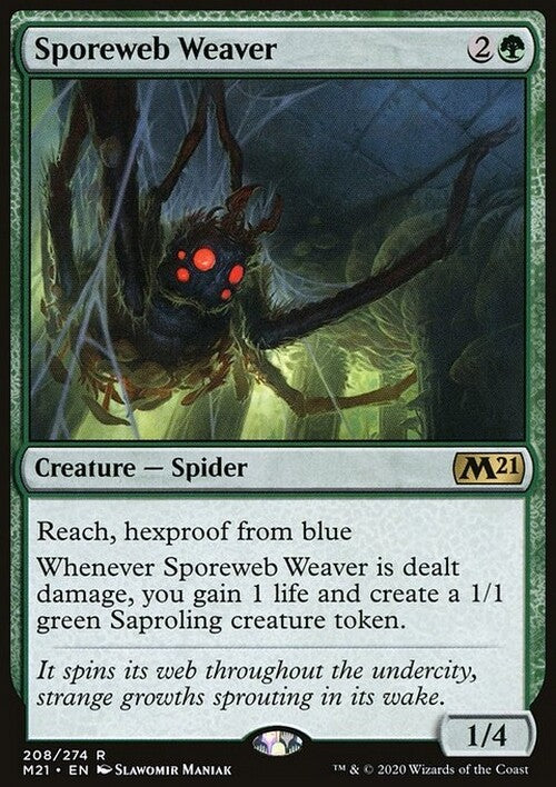 Sporeweb Weaver ~ Core 2021 [ NearMint ] [ Magic MTG ]