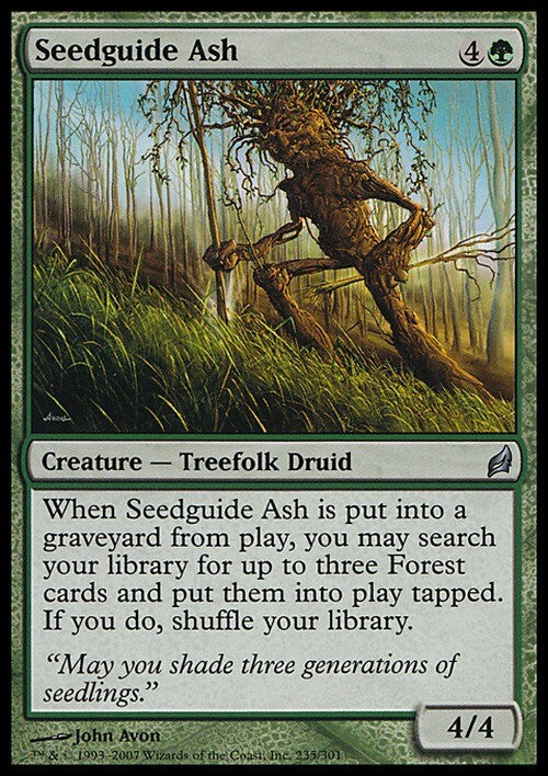 Seedguide Ash ~ Lorwyn [ Excellent ] [ Magic MTG ] - London Magic Traders Ltd