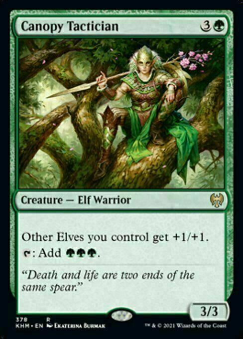 Canopy Tactician ~ Kaldheim [ NearMint ] [ Magic MTG ] - London Magic Traders Ltd