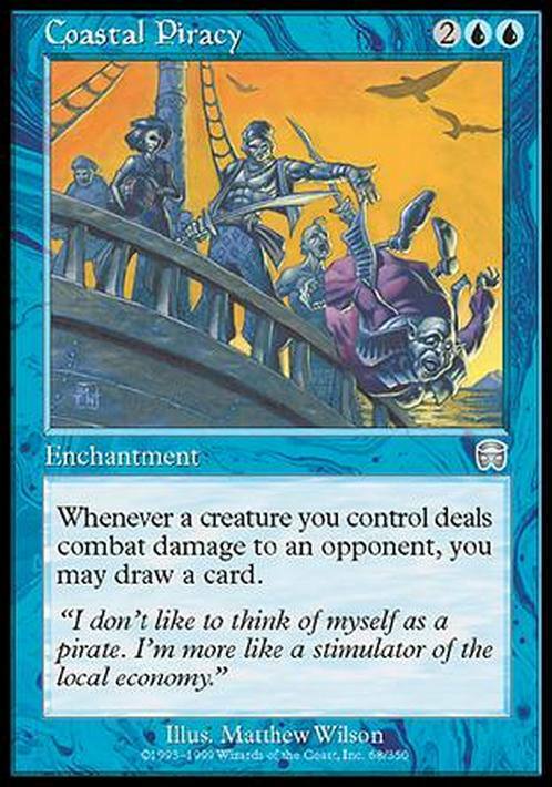 Coastal Piracy ~ Mercadian Masques [ Excellent ] [ Magic MTG ] - London Magic Traders Ltd
