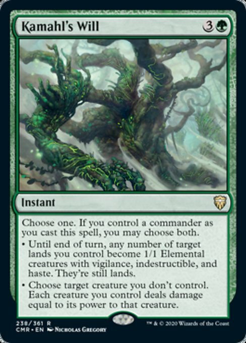 Kamahl's Will ~ Commander Legends 1 [ NearMint ] [ Magic MTG ]