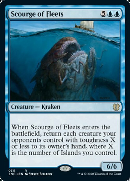 Scourge of Fleets ~ Commander: Zendikar Rising [ NearMint ] [ Magic MTG ]