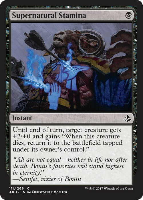 Supernatural Stamina ~ Amonkhet [ Excellent ] [ Magic MTG ]