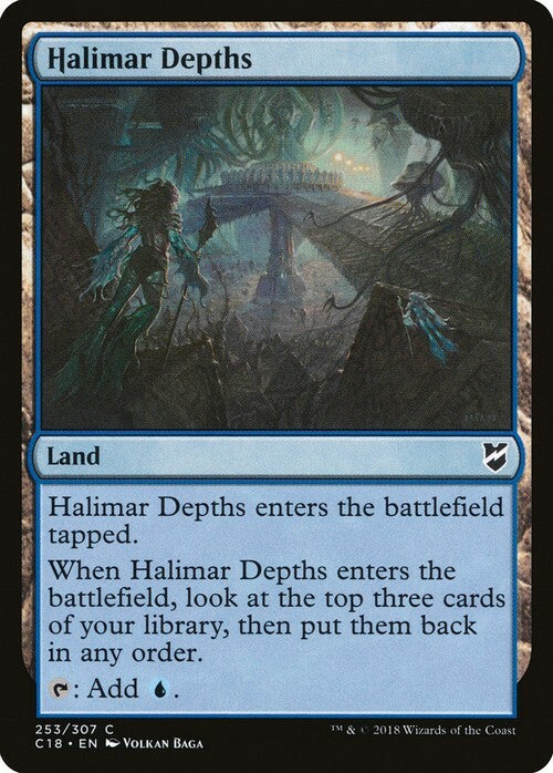 Halimar Depths ~ Commander 2018 [ Excellent ] [ Magic MTG ] - London Magic Traders Ltd