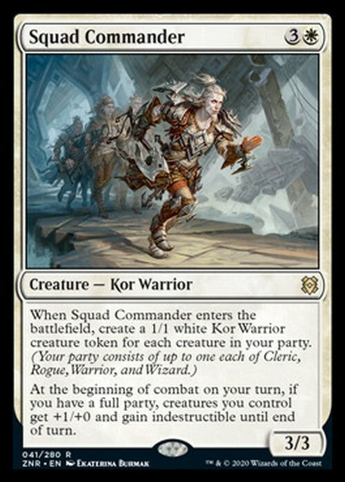 Squad Commander ~ Zendikar Rising [ NearMint ] [ Magic MTG ]