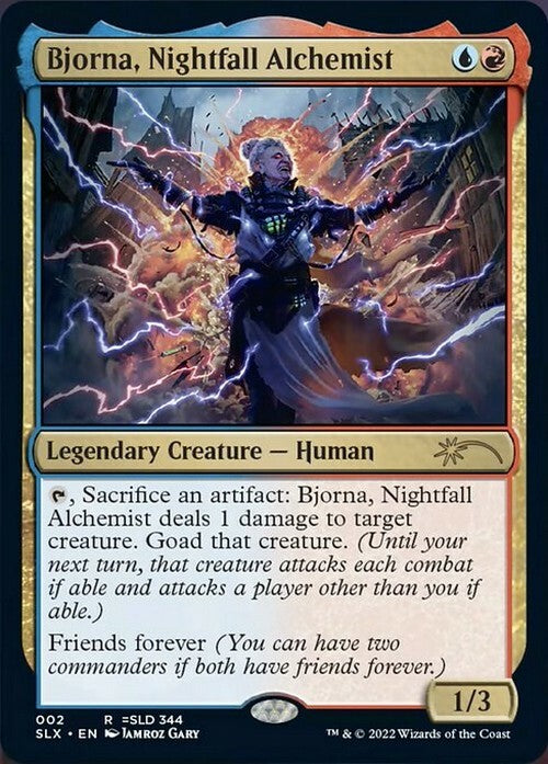 Bjorna, Nightfall Alchemist ~ Universes Within [ NearMint ] [ Magic MTG ]