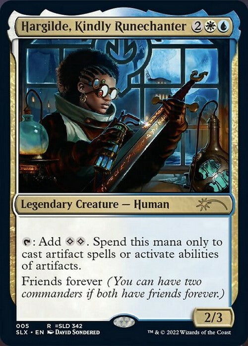 Hargilde, Kindly Runechanter ~ Universes Within Lair [ NearMint ] [ Magic MTG ]