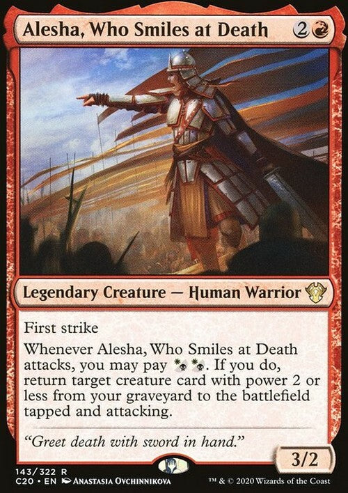 Alesha, Who Smiles at Death ~ Commander: Ikoria [ NearMint ] [ Magic MTG ]