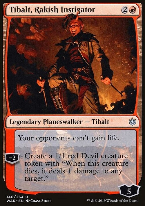 Tibalt, Rakish Instigator ~ War of the Spark [ Excellent ] [ Magic MTG ]