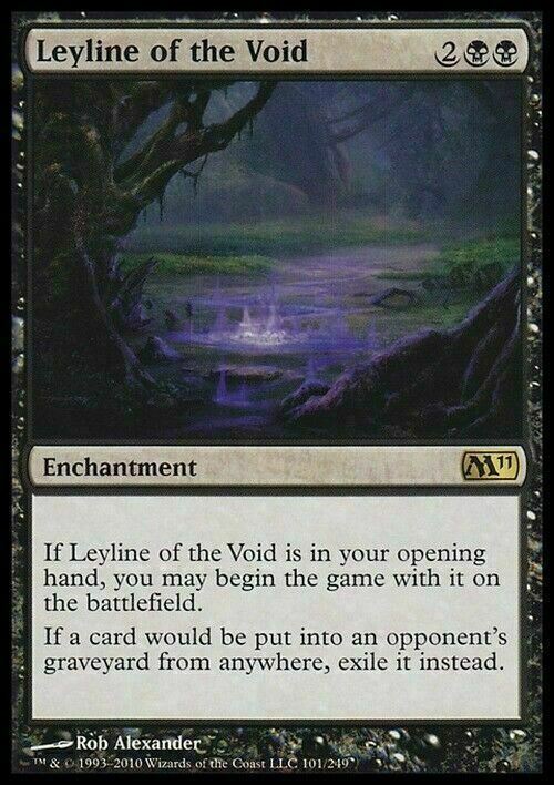 Leyline of the Void ~ Magic 2011 [ Excellent ] [ Magic MTG ]