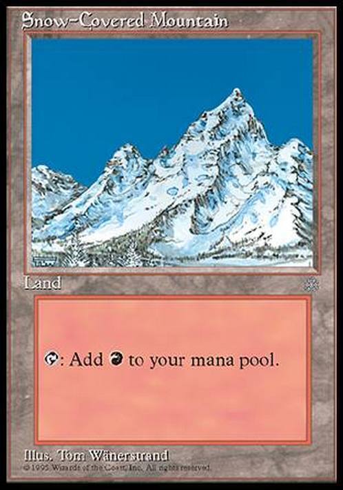 Choose your SNOW-COVERED LAND ~ Ice Age [ Excellent ] [ Magic MTG ] - London Magic Traders Limited