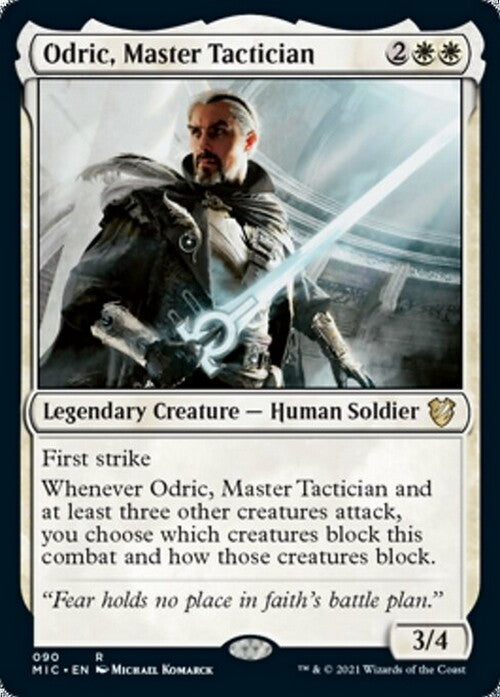 Odric, Master Tactician ~ Commander: Midnight Hunt [ NearMint ] [ Magic MTG ]