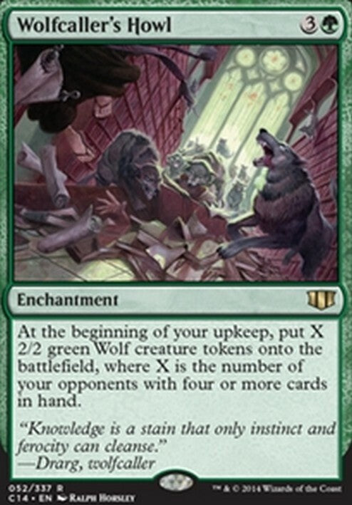 Wolfcaller's Howl ~ Commander 2014 [ NearMint ] [ Magic MTG ]
