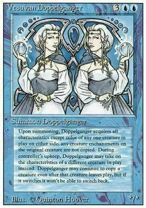 Vesuvan Doppelganger ~ Revised [ PLAYED ] [ Magic MTG ]