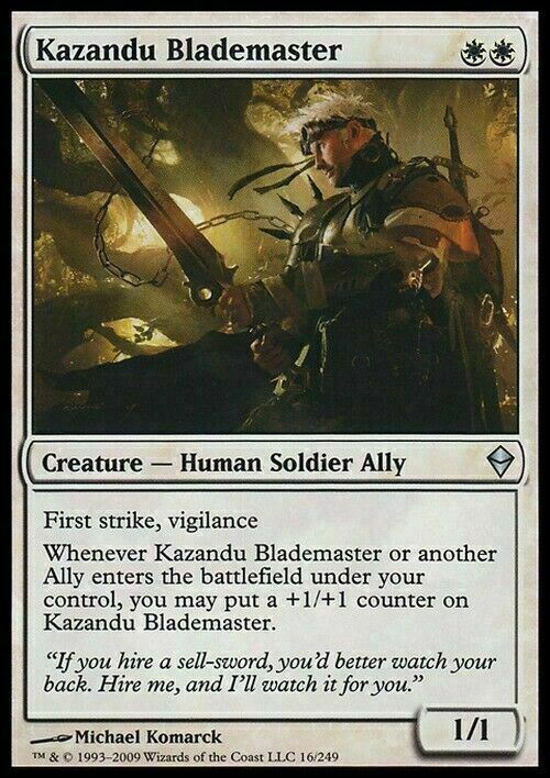 Kazandu Blademaster ~ Zendikar [ Excellent ] [ Magic MTG ]