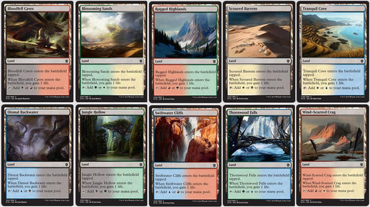 Choose your GAIN 1 LIFE DUAL LAND ~ Khans of Tarkir [ Excellent ] [ Magic MTG ]