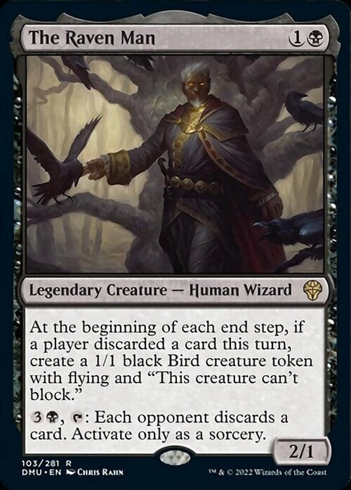 The Raven Man ~ Dominaria United [ NearMint ] [ Magic MTG ] - London Magic Traders Ltd